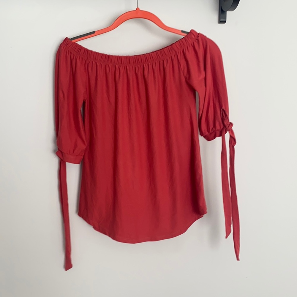 Off the shoulder top